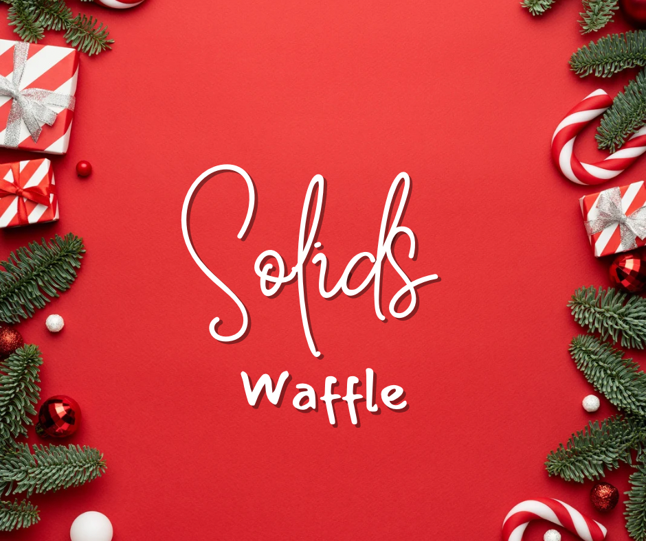 Solids-waffle