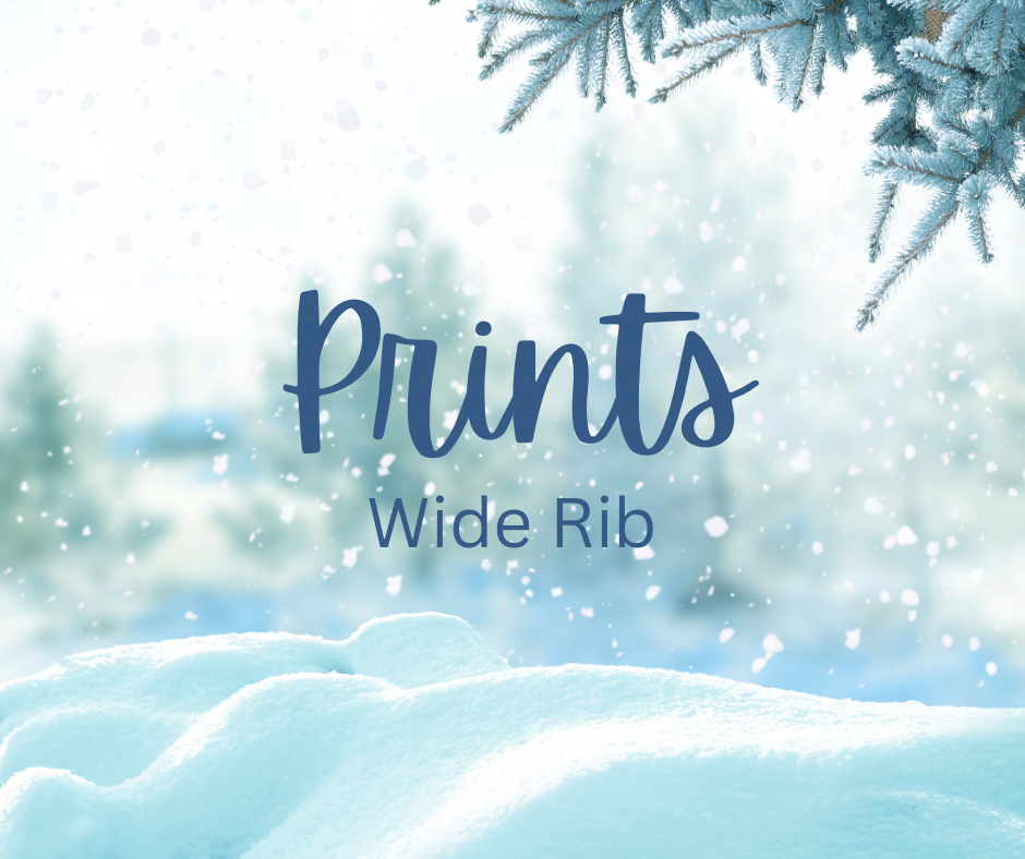 Prints (Wide Rib Knit)